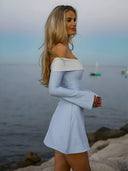 Faye-Off Shoulder Dress