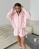 Cleo-Soft Hoodie Set