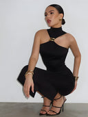 Ivy-Elegance Midi Dress