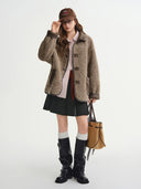 Ava-Shearling Coat