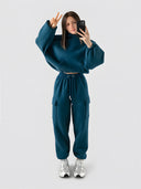 Maya-Cargo Jogger Set