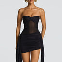 Nia-Sheer Glow Gown