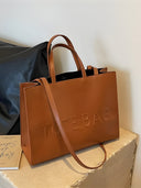 Aria-Brown Tote Bag
