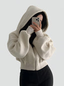 Marin-Crop Hoodie