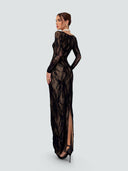 Ines-Long Lace Dress