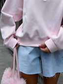 Amira-Zip Neck Hoodie