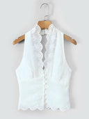 Vera-Vintage Halter Top