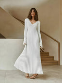 Noor-Textured Long Dress
