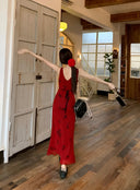 Midnight Petals Gown