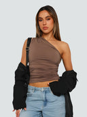 Maya-One Shoulder Top
