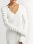 Noor-Textured Long Dress