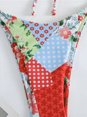 Lola-Patchwork Bandeau Set