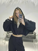 Nora-Crop Hoodie