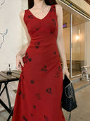 Midnight Petals Gown