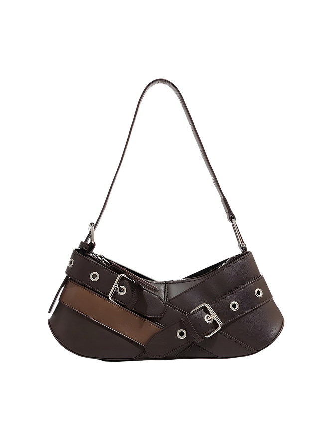 Ivy-Buckle Shoulder Bag