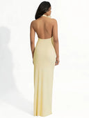 Dahlia-Flare Detail Gown
