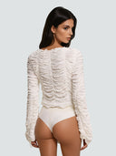 Liora-Lace Up Top