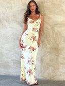 Noor-Satin Bloom Dress