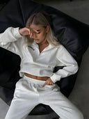 Nora-White Lounge Set