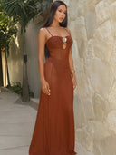 Nina-Sheer Glow Dress