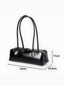 Ines-Gloss Barrel Bag