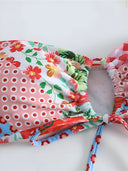 Lola-Patchwork Bandeau Set