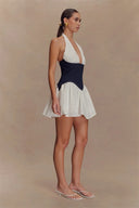 Talia-Two Tone Halter