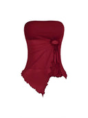 Lyra-Tie Front Tube Top