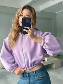 Nora-Crop Hoodie