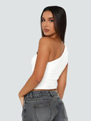 Maya-One Shoulder Top