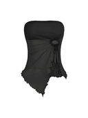 Lyra-Tie Front Tube Top