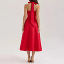 Clara-Halter A-Line Dress