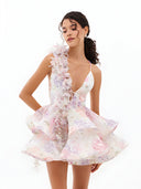 Noor-Blossom Wave Dress