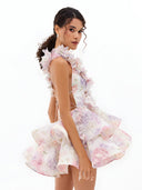 Noor-Blossom Wave Dress