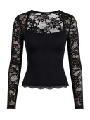 Luxe Lace Sleeve Top