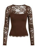 Luxe Lace Sleeve Top
