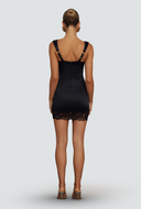 Freya-Satin Buckle Dress