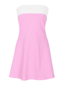 Luxe Contrast Mini Dress