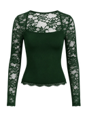 Luxe Lace Sleeve Top