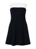Luxe Contrast Mini Dress