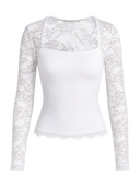 Luxe Lace Sleeve Top