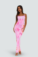 Isla-Pink Bloom Gown