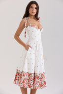 Freya-Rose Print Dress