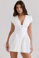 LIV-Puff Gingham Dress