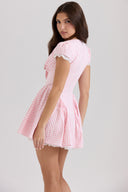 LIV-Puff Gingham Dress