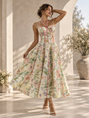 Bloom Corset Maxi