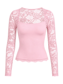 Luxe Lace Sleeve Top