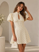 Polka Dot Midi Dress