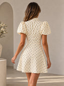 Polka Dot Midi Dress