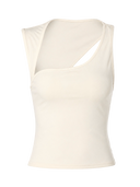 Luxe Asymmetry Top